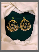 3 Layer Ring Type Earring in Nakshi - NE00452